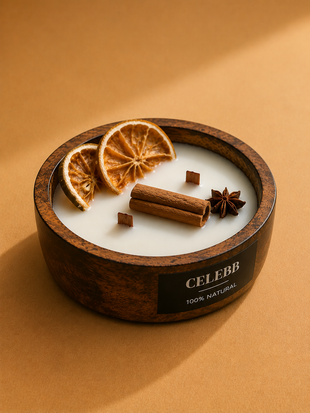 Small Round (Cinnamon Candle)