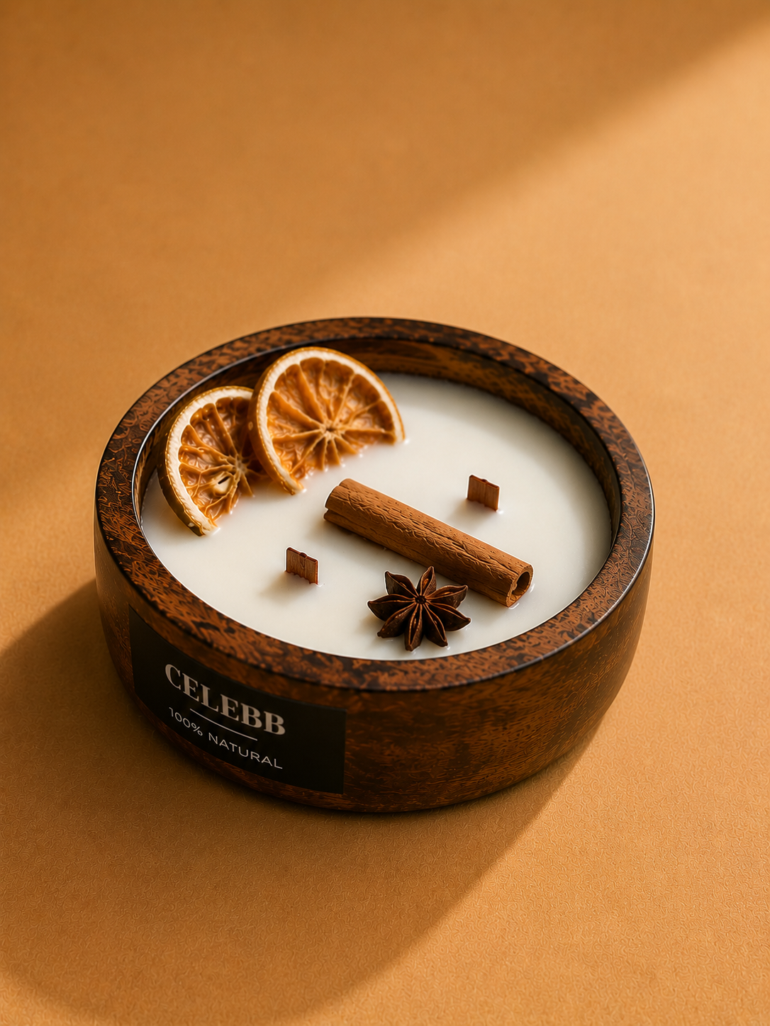 Small Round (Cinnamon Candle)
